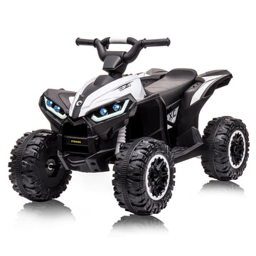 Kids Ride On Atv, 12V 4 Wheeler Battery Powered Ride On Toys With Remote Control(High Low Speeds), Kids Electric Car Truck 4-Whe