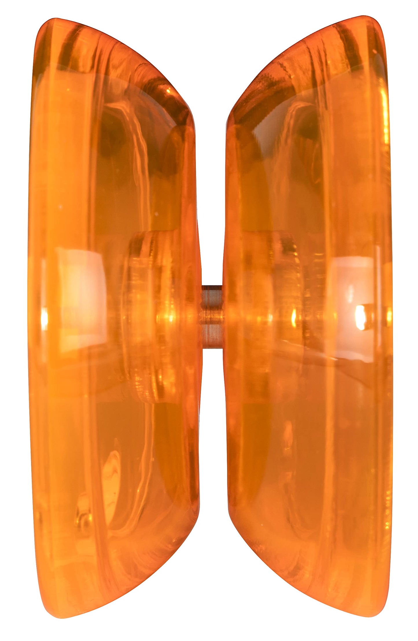 Duncan Toys Butterfly Yo-Yo, Beginner Yo-Yo With String, Steel Axle And Plastic Body, Orange