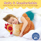 Tezituor 18 Inch Big Chicken Stuffed Animal, Realistic Yellow Plush Rooster for Kids, Soft Polyester Toy for Christmas, Easter, Birthday