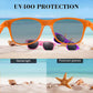 Fepito 24 Pack Party Sunglasses Bulk For Birthday Party Favors Goody Bag Fillers For Beach Pool Party Toys For Adults, Orange