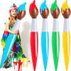 Vercanmonth 4 Pcs 43.3 Inch Giant Inflatable Paint Brushes Large Blow Up Colored Paintbrushes Set Art Paint Brushes For Kids Sum