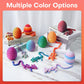 FYEFKJSA 3D Printed Dragon Eggs with Dragon Inside - 12Inch Articulated Fidget 3D Printed Animals  Interesting Decorative Gift  Easter Basket Essentials Stuffers (Laser Red)