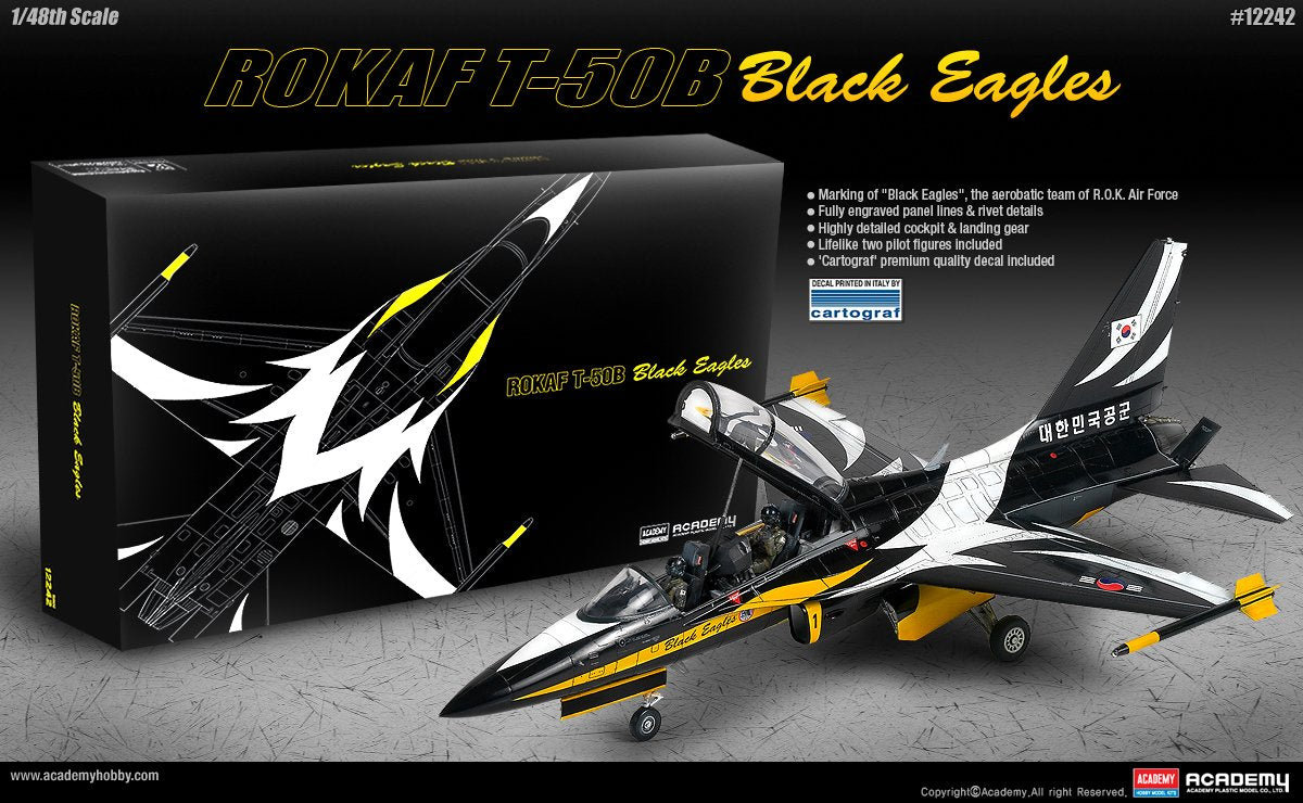Academy Model Kit  Rofak T50B Black Eagles