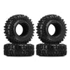 INJORA 1.3''Tires -S5 Cling On Tires 70 * 26mm for SCX24 TRX4M AX24 1/18 1/24 Micro Crawler,T1320