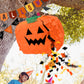 Halloween Pumpkin Pinata for Halloween Theme Party Favor, Halloween Party Supplies with Smile (11.81 x 15.75 x 4.14 inches)