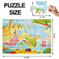 Jumbo Floor Puzzle for Kids, Large Jigsaw Puzzles 24 Piece for Kids Ages 3-5,Preschool Learning & Education Toys, Gifts for 4-8