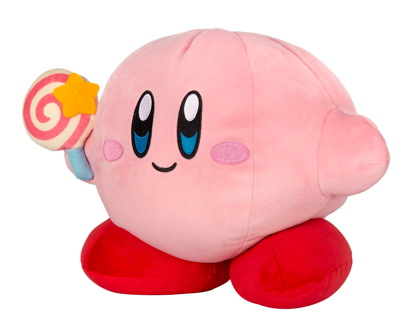 Club Mocchi Mocchi- Kirby Plushies - Kirby With Invincible Candy Plushie - Squishy Kirby Toys - Collectible Plush Toys And Cute Stuffed Animals And Stocking Stuffers For Kids - 15 Inch