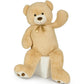 Maogolan Giant Big Teddy Bear Jumbo Stuffed Animal Huge Tan Bear Plush Tan Bear For Girlfriend