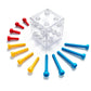 SmartGames Criss Cross Cube 3D Puzzle Game - Brainteaser with 80 Challenges for Ages 8 - mature-themed