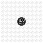 Displaymore 100Pcs Round Clear Plastic Model Bases 30Mm/1.18 Inch Wide 2Mm Thick For Gaming Miniatures Or Wargames Role Playing