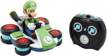 Super Mario 08988-Ply Nintendo Mario Kart 8 Luigi Mini Anti-Gravity Rc Racer 2.4Ghz, With Full Function Steering Create 360 Spin