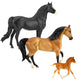 Breyer Freedom Series 1:12 Scale Model Horse Set | Spanish Mustang Family