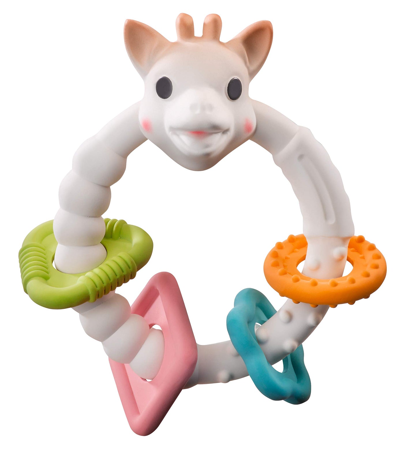 Sophie La Girafe | Colo'Rings Teether | Light & Easy To Grasp | Awaken All 5 Senses