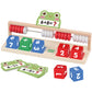 Ranqibo Wooden Math Learning Toys  Number Blocks Toys  Abacus for Kids Math Montessori Toys for 3-5 Year Old Boys Girls Birthday Gifts