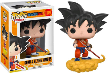 Funko Pop Animation Dragonball Orange Suit Goku and Flying Nimbus limited availability Vinyl Figure