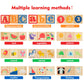Joqutoys Abc Wooden Building Blocks For Toddlers 1-3 Large, 26 Pcs Alphabet & Number Stacking Blocks, Educational Learning Toys For Boys Girls Kids Gifts 1.65''
