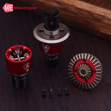 Mesimsple 2PCS Alum H16BM Front Rear Differential Diff Gear for MJX Hyper go 1/16 H16BM H16207 16208 16209 16210 H16 1/14 14301