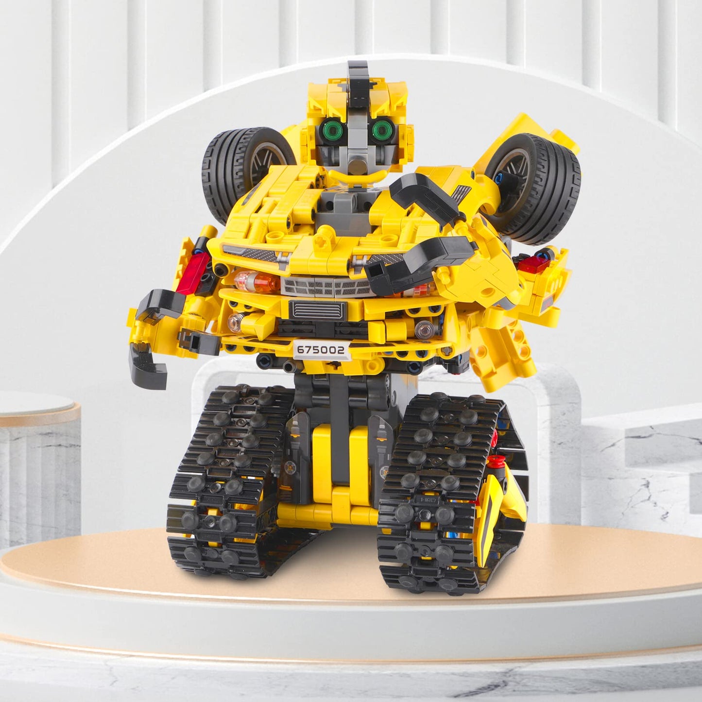 Sciencow 2-in-1 Robot Kit, 901 Pieces Remote & APP Controlled STEM Building Blocks for Kids Ages 8-14, Perfect Christmas & Birthday Gift