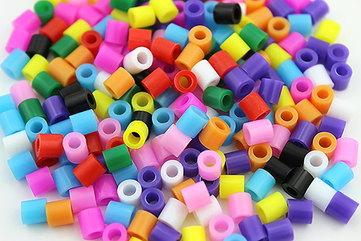 BANCHELLE Melting Beads 5 mm Fuse Beads Refills for 5 mm Fuse Bead Board, 48 Colors, 7600 PCS