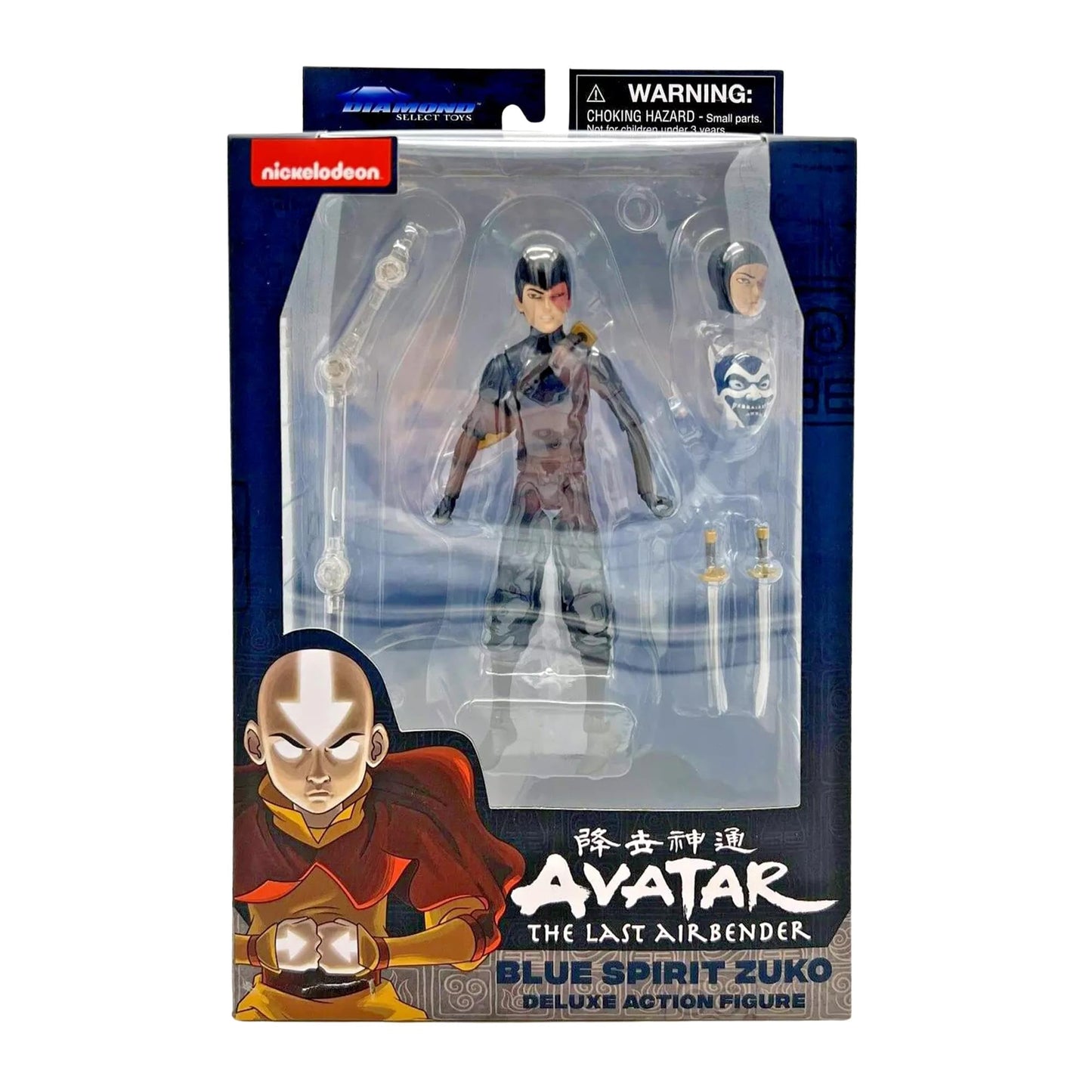 Diamond Select Toys Avatar The Last Air Bender: Blue Spirit Zuko Action Figure,Multicolor,Oct218366