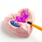 Mudpuppy Unicorn Dig! Excavation Kit for Kids – Hidden Unicorn in Gem, Plastic Chisel, Ages 5+