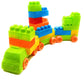 Funblast Building Blocks For Kids With Wheel, Bag Packing, Best Toy For Kids/Boys/Children, Block Game (Multicolor, 34 Pcs And 1