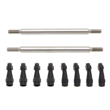 MEUS RACING 1/10 Links Steel Chassis Links Kit for Traxxas TRX4 Axial SCX10 Tamiya CCO1 Redcat Gen8 1/10 RC Crawler (75mm)