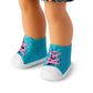 American Girl Truly Me 18-Inch Doll 119 - Light-Blue Eyes, Wavy Blue/Purple Hair, Black Dress, Light-to-Medium Skin, Model HJP72