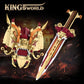 Finger Rock King Arthur's decorative replica blade Building Blocks Set for mature-themeds Legendary decorative replica blade Building Kit with a Base for Display  502 PCS Classic Toy Weapon Model Collection Gifts for Teens Boys 10+