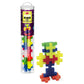 Plus Plus - Big - Open Play Tube - 15 Piece Neon Color Mix - Construction Building Stem - Interlocking Large Puzzle Blocks For Toddlers And Preschool