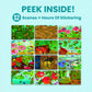 CUPKIN Hello Bugs Sticker Book for Kids 4-8 - 500+ Stickers & Coloring Book - Model SB-Bugs - Fun Insect Theme