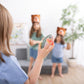Melissa & Doug Grizzly Bear Pretend Play Set, Plush Bear Heads & Paw Gloves, Kids Activity for Ages 3+, Multi, Model 30909