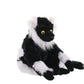 Wild Republic Black And White Lemur, Cuddlekins Mini, Stuffed Animal, 8 Inches, Gift For Kids, Plush Toy, Fill Is Spun Recycled