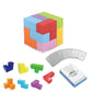 Wtohobby Magnetic Soma Cube Block- Children's Educational Toys Magnetic Tiles for Kids Stress Relief Toy Puzzle Cubes to Develops Intelligence  Ideal for Birthday Gifts (Opaque)