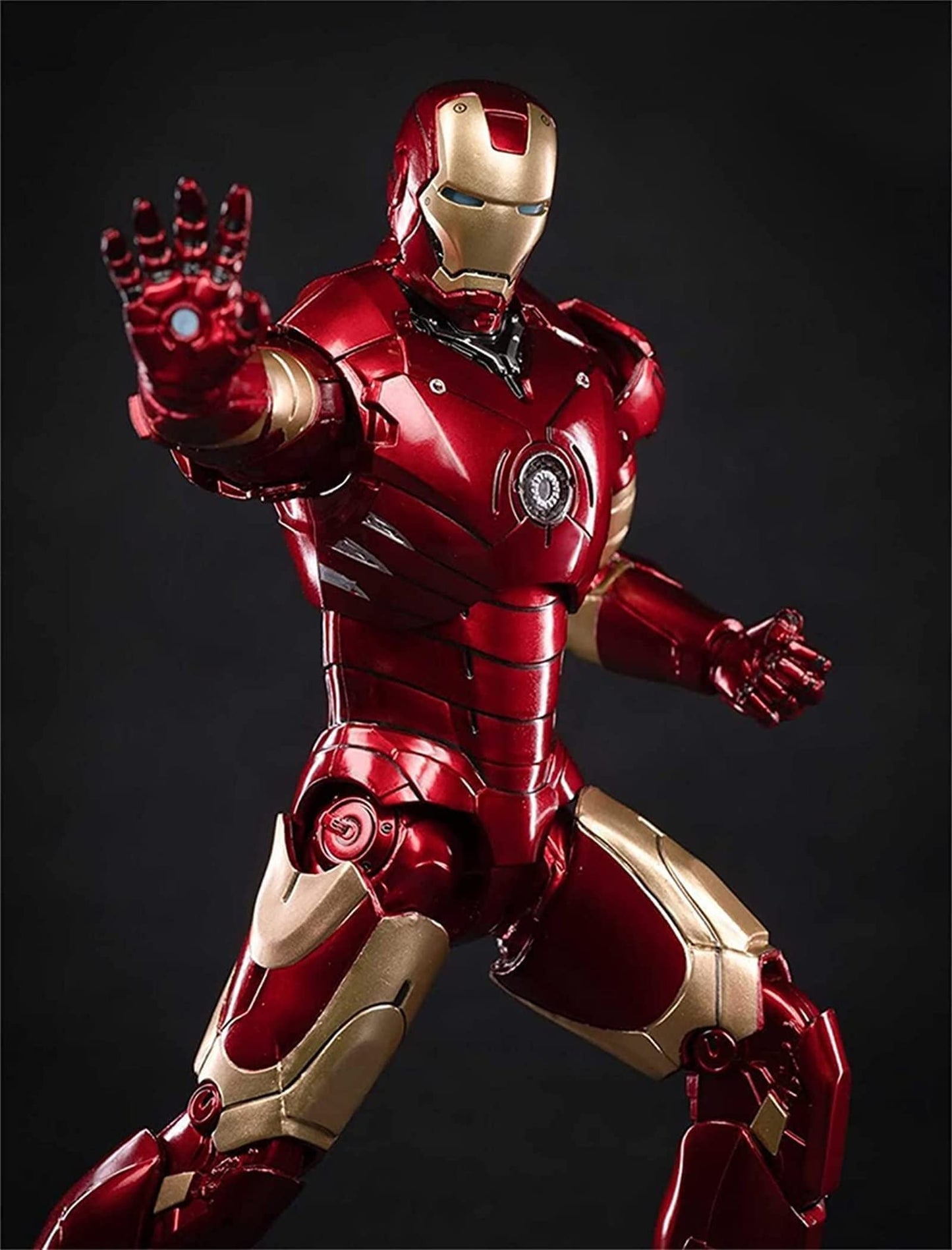 Lonullymege Mk3 Ironman Action Figure-7 Inch Deluxe Painting Exquisite Collection Mark Model Gift (Mk Iii)