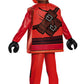 Kai Deluxe Ninjago Lego Costume, Large/10-12