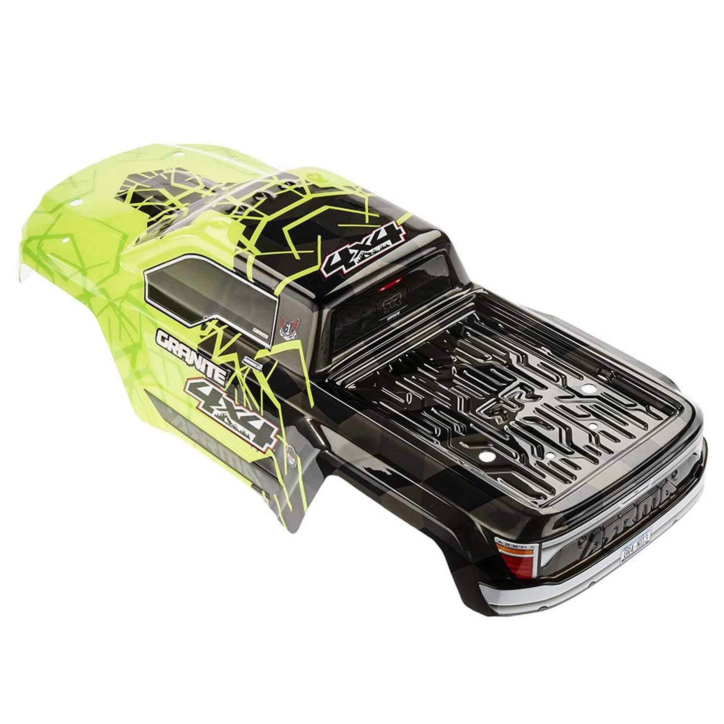 ARRMA 1/10 Painted Body, Green: Granite 4x4 Mega, ARAC3335