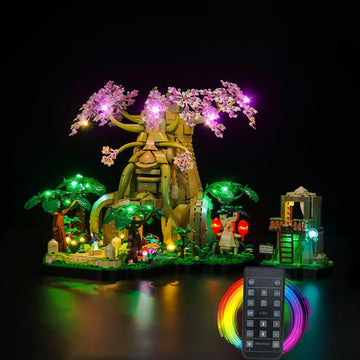 BrickBling LED Light Compatible with Lego The Legend of Zelda Great Deku Tree 2-in-1 Building Set (Model Not Included), Creative