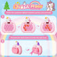 Unicorn Pop Push Game Fidget Toy For Kids Ages 3-12,Valentines Day Gifts Handheld Fast Push Game Console Fidget Toys For Grils B