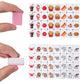 Gracias 2 Players Mahjong Block Set, Mahjong Tile Game With 66 Premium Pink Tiles(30Mm) Animal And Food Pattern, Portable Mahjon