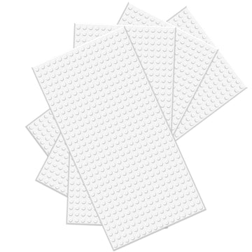 Borola Classic Baseplates Building Brick -10 ''X 5'' ,Compatible With Most Major Brand Building Bricks, Used For Substrates For