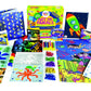 Genius Box Art And Murals Toddler Kit | 8 In 1 Creative Diy Activity Kit | Puzzles Game For Over 5 Years Kids | Fun Learning Toy