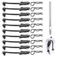 10PCS AllinRC RC Body Clips w/Pull Tabs 2.5mm Hole Puncher for Traxxas TRX4M Losi Mini-T 2.0 Mini JRX2 HyperGo H16GT H16DR 1/16 