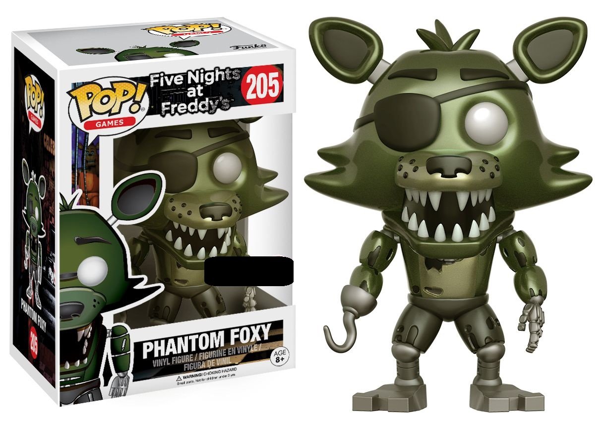 Funko Pop! Five Nights At Freddy'S Phantom Foxy Exclusive Vinyl Figure #205