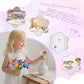 DIY Flower Craft Kit, Fabric Flower Bouquets Toys, DIY Craft Kits Toys Flowers Making Kit for Kids, Creative Christmas Birthday