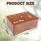 Wooden Coin Drop Game,Penny Game,Penny Coin Game,Contains 50 Coins,Game Box And 1 Dice,A Drop Penny Wooden Box Game To Interact