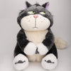 Juju GOODS Lucifer Cat Plush - Large 26" Black Stuffed Animal - PP Cotton Plushie