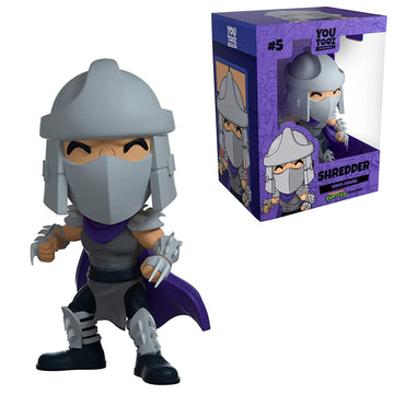 You Tooz Shredder Tmnt 4.6In Vinyl Figurine, Purple, Collectible