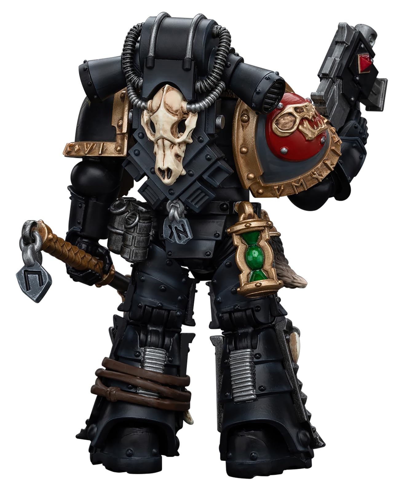 Joytoy Warhammer 40K 1/18 Action Figures, Space Wolves Deathsworn Pack Deathsworn 3 Perfect For Collectors & Decor, Ideal Gift F