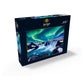 MyPuzzle 1000 Piece Jigsaw Puzzle - Northern Lights Over Godafoss Waterfall, Cardboard, Multi Color, Premium Quality